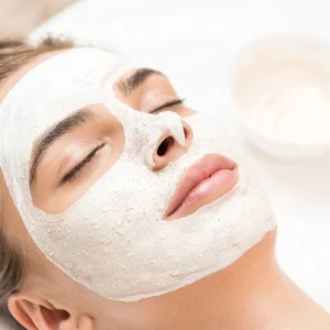 Mascarilla facial purificante de arcilla rosa